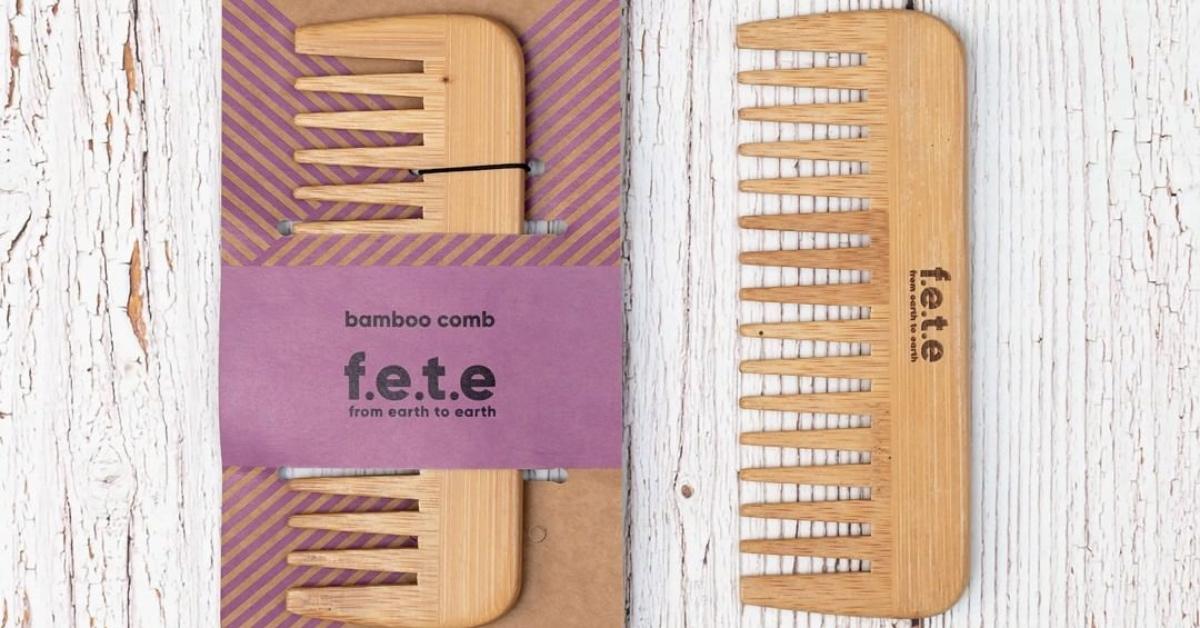 From Earth to Earth (F.E.T.E.) Bamboo Comb