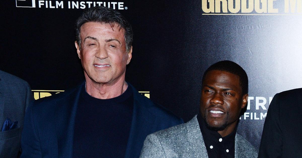 Sylvester Stallone and Kevin Hart 