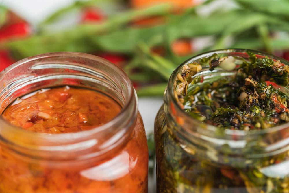 Rocoto and Chimichurri sauces