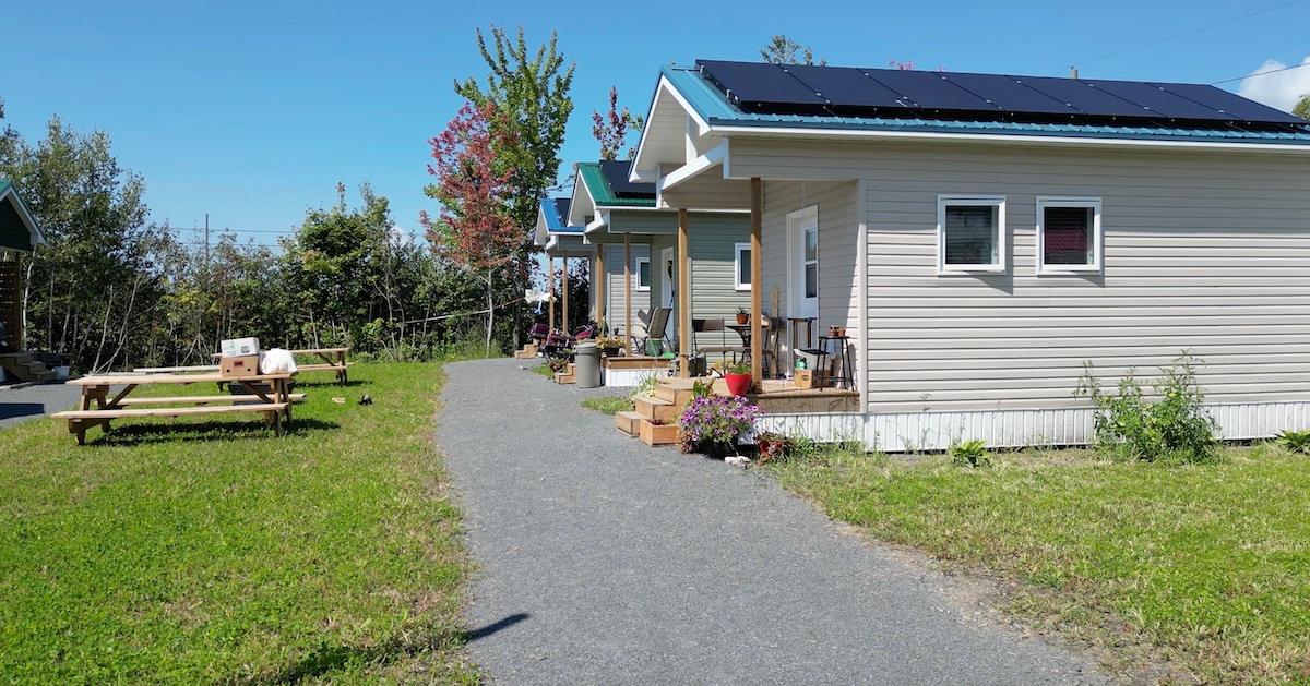 Homeless to live at tiny home village in Brunswick