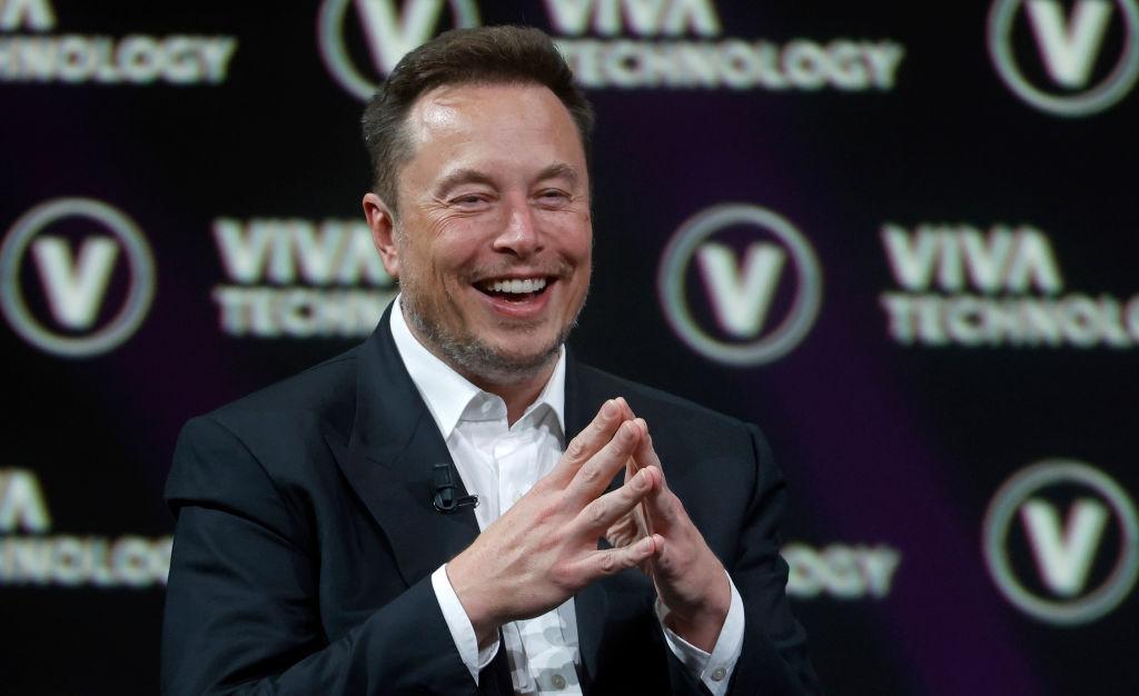 Elon Musk attends the Viva Technology conference in Paris, France in 2023.