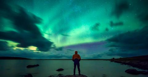 A man admiring the Northern Lights. (Representative Cover Image Source: Getty Images | Westend61)