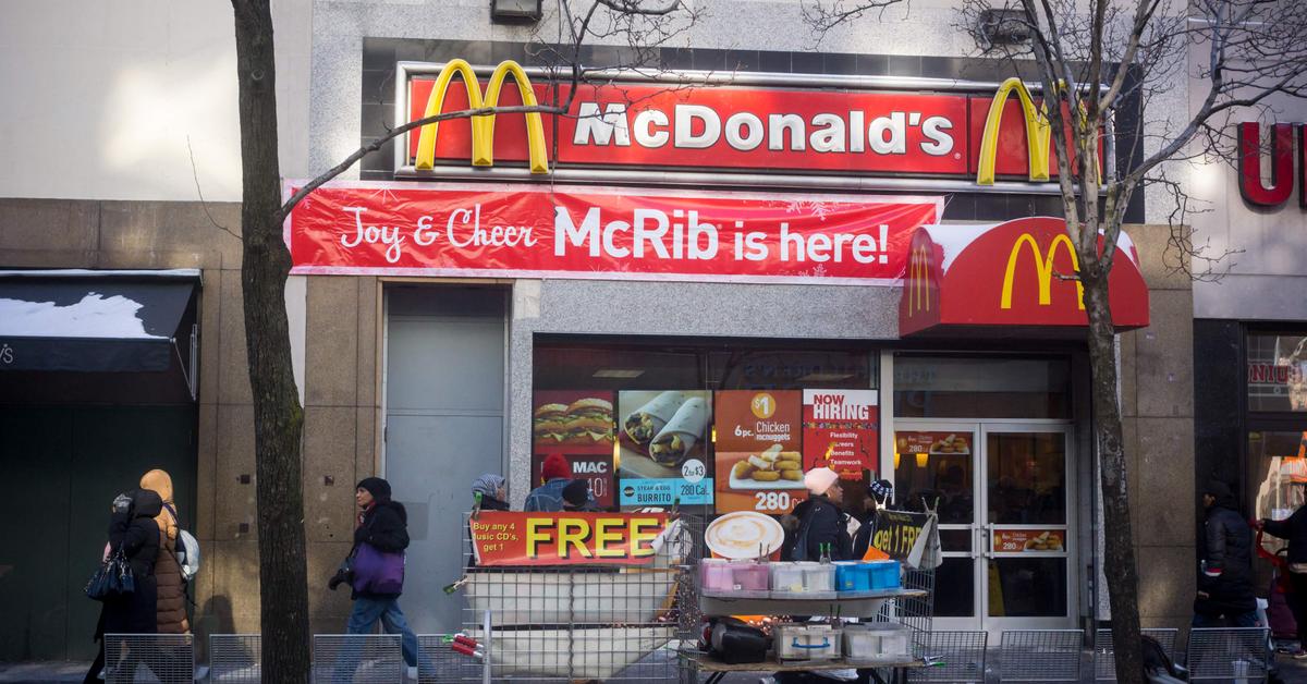 Class-Action Lawsuit Against McDonald's Claims McRib Lacks Actual Pork Rib Meat