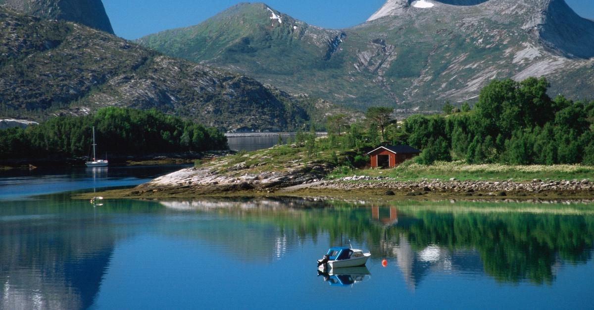 Fjord in Norway.