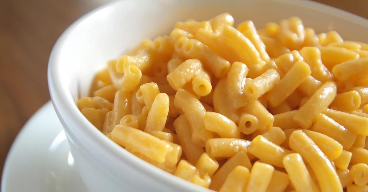 Bowl of Kraft mac and cheese 