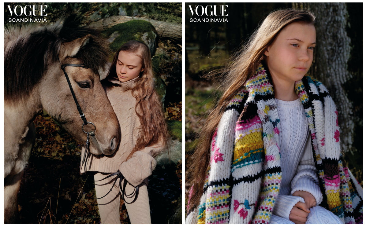 Greta Thunberg Vogue Scandinavia