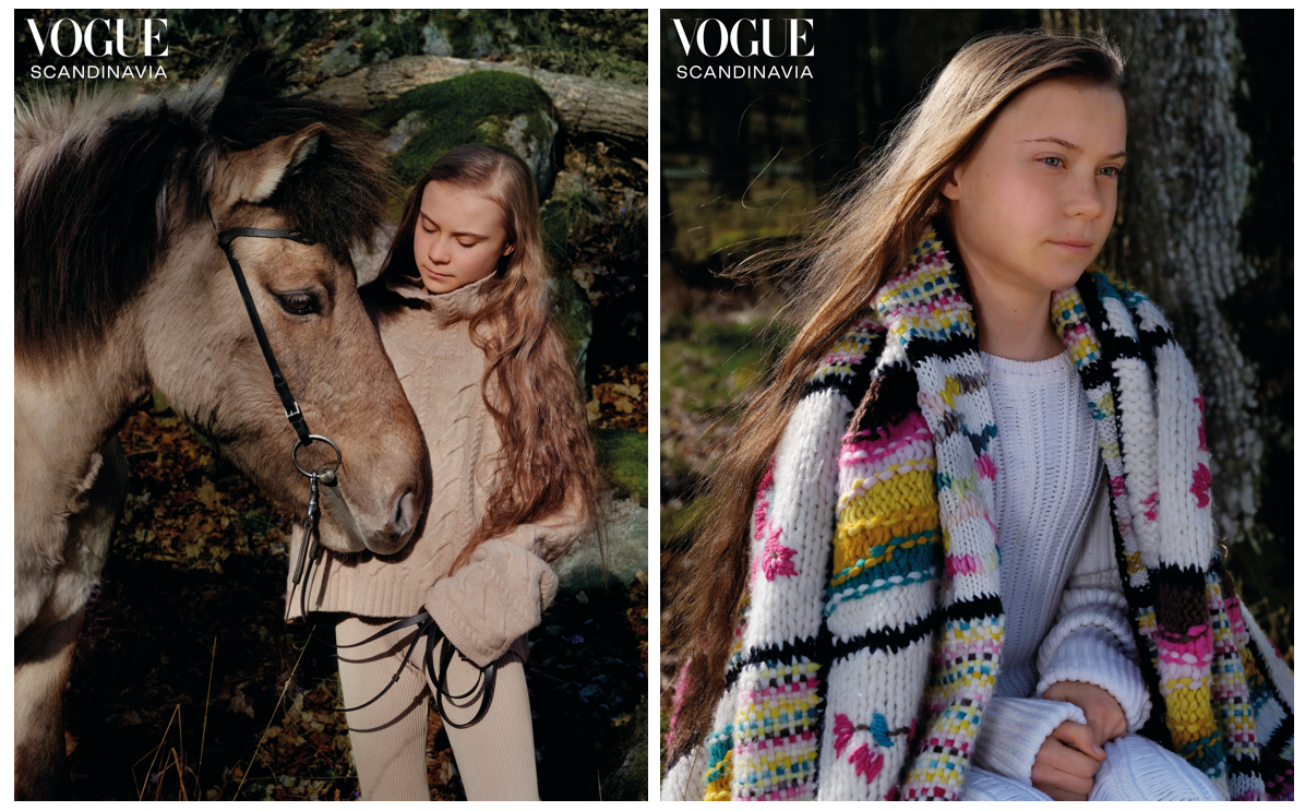 Greta Thunberg Vogue Cover