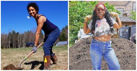 Leah Penniman and Tanya Fields