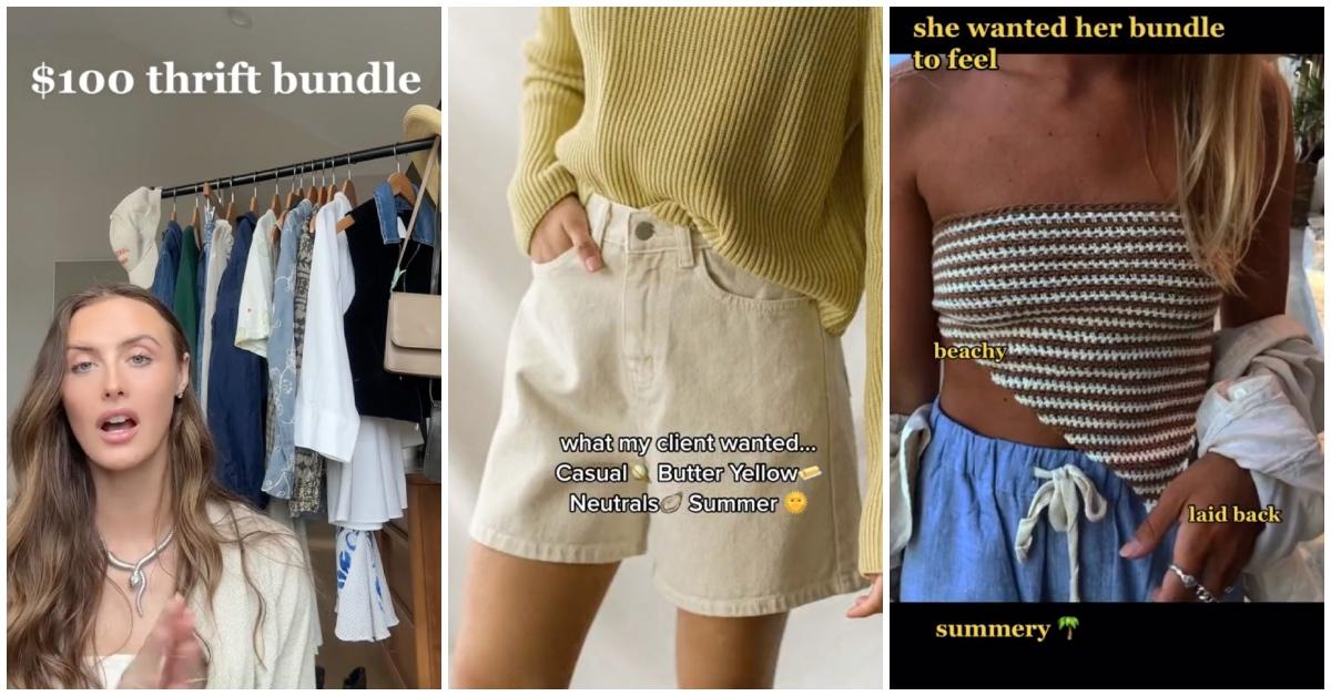 What Are Thrift Bundles? Try This Personal Styling Tip