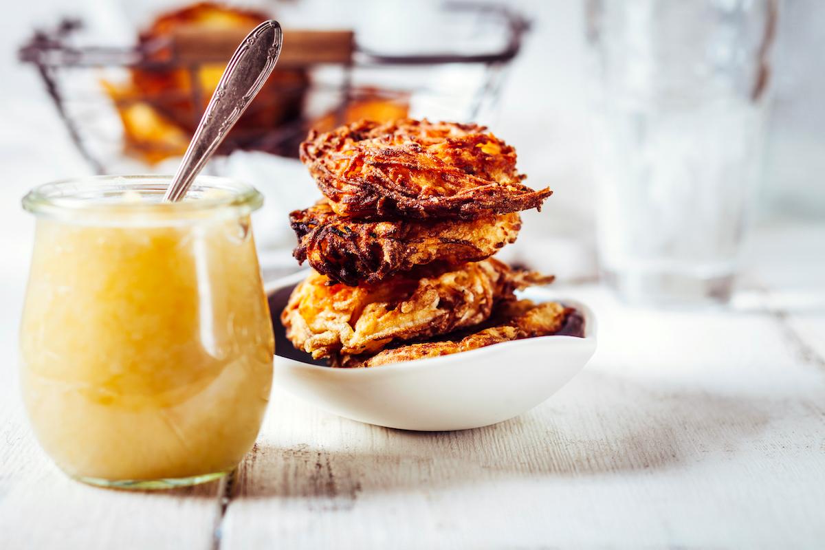 latkes hanukkah vegan