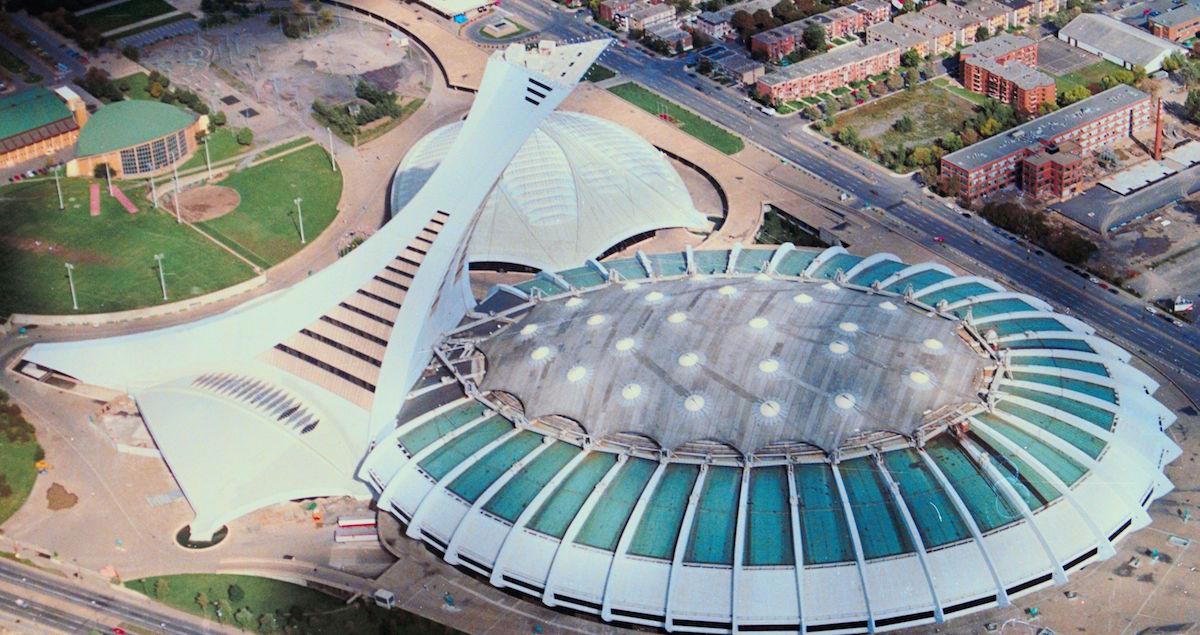 Olympic stadium in Montreal