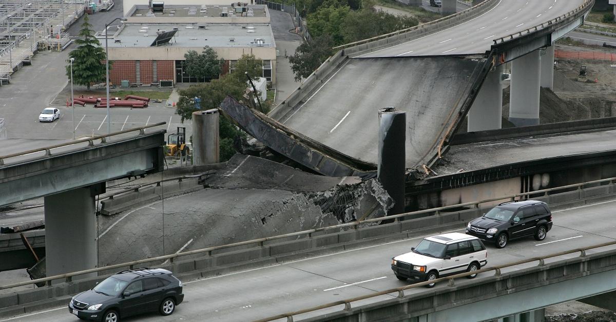 Collapse of California Interstate 580 in 2007 was similar to Philly highway collapse.