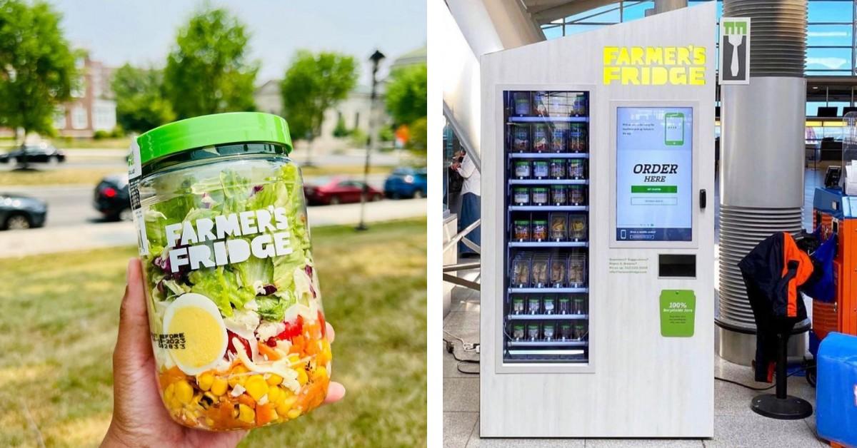 Farmer's Fridge vending machines