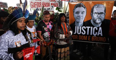 Climate activists Dom Phillips and Bruno Araújo Pereira