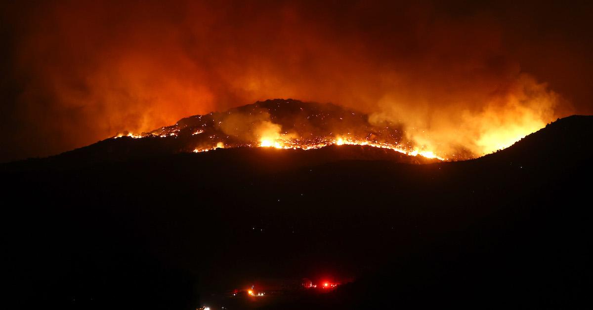 Hemet Fire Damage