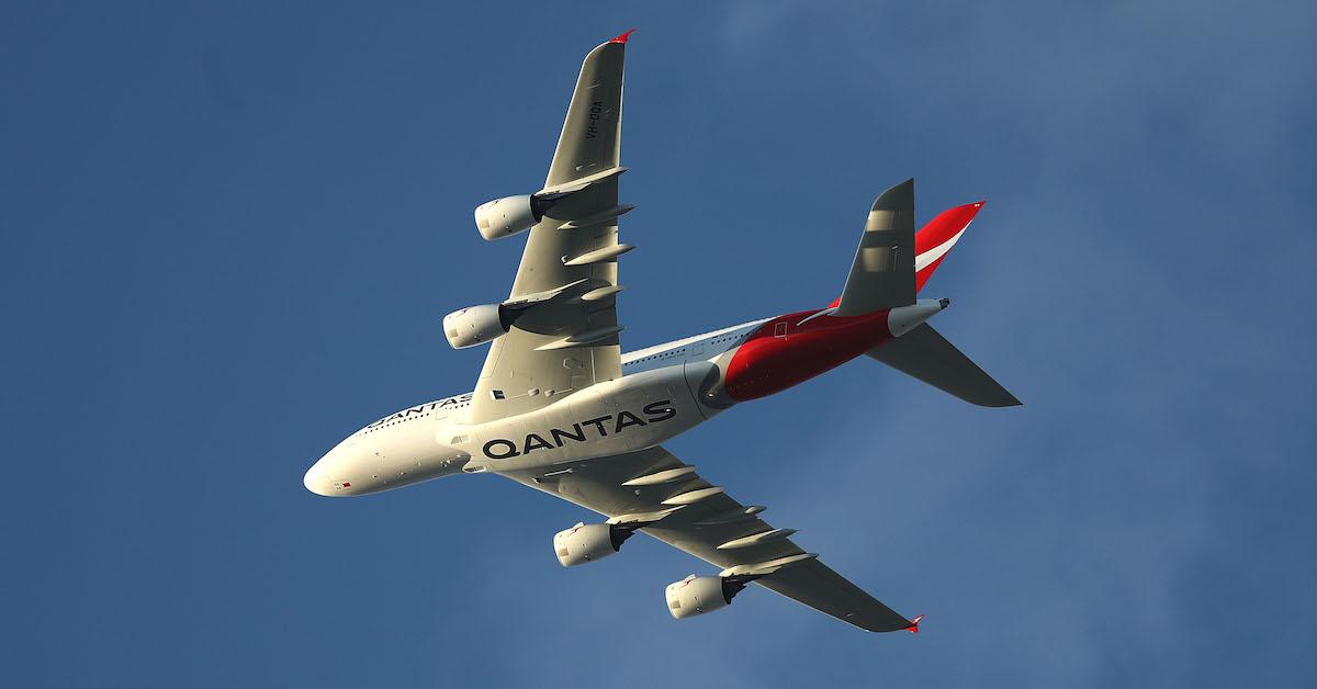 qantas landfill free flight