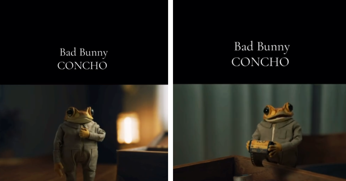 Bad Bunny used a concho frog in the short film accompanying his 2025 album.