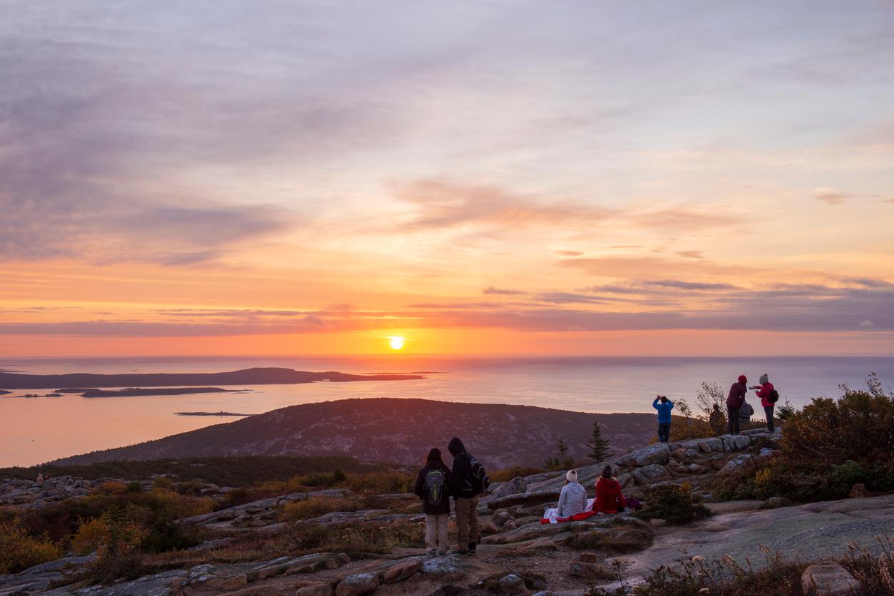 Cadillac Mountain Acadia National Park