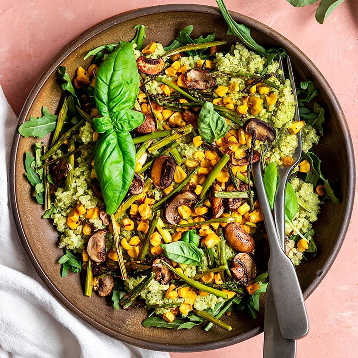 spring quinoa bowl square