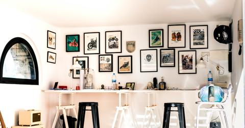 desk office computer work