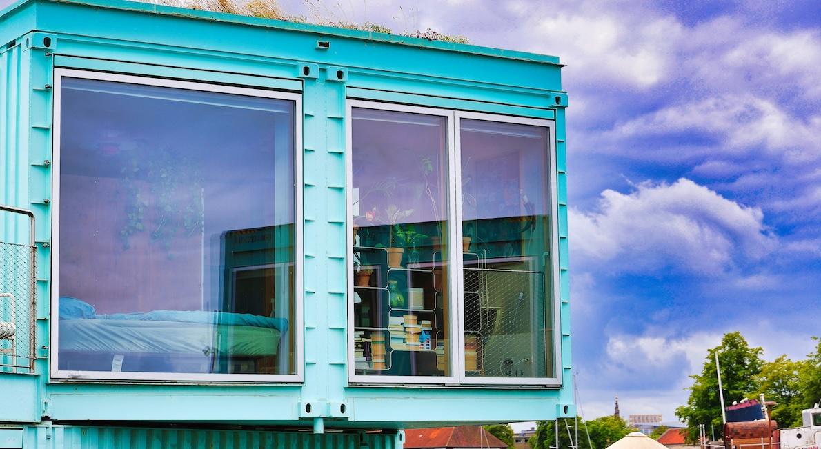 shipping container house