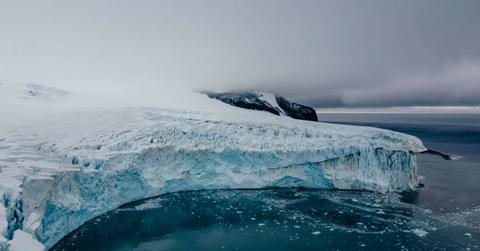 A beautiful Antarctic glacier (Representative Cover Image Source: Unsplash| Tetiana Grypachevska )