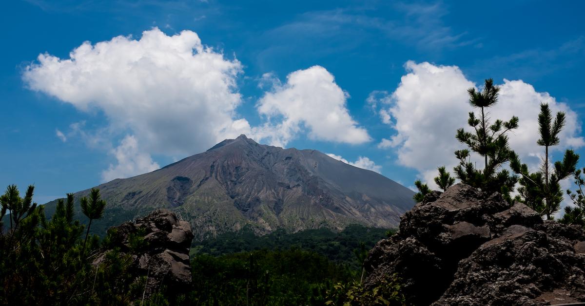 Japan volcano