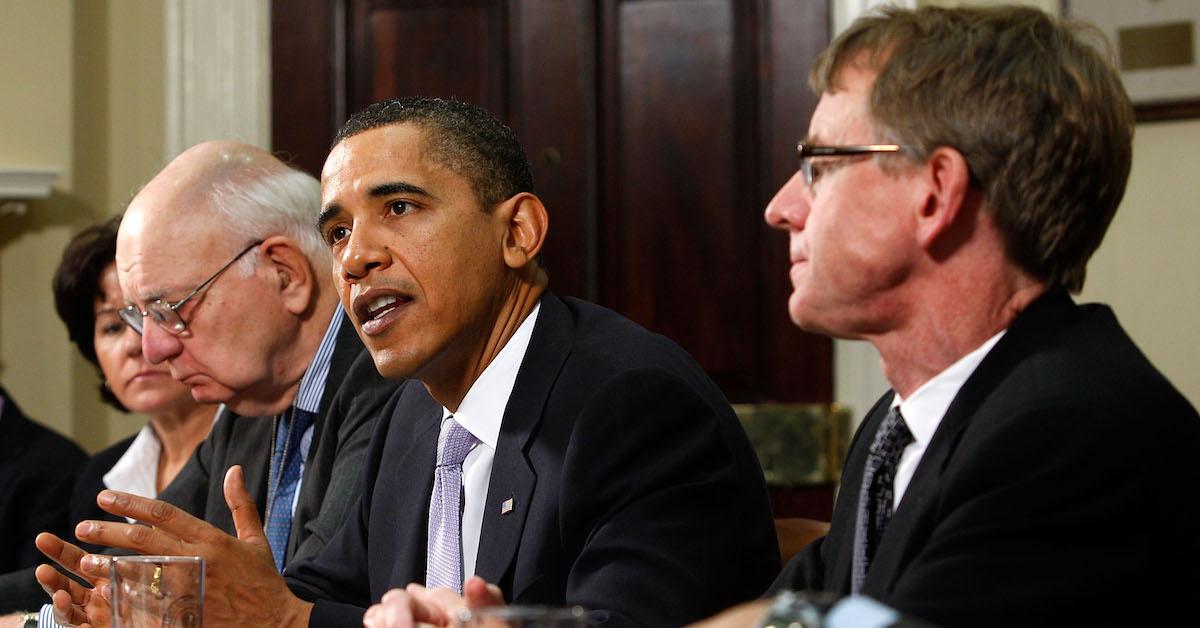 John Doerr and President Barack Obama