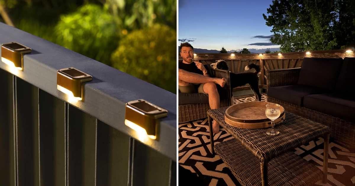 Customers share pictures of Solpex Solar Deck lights on Amazon (Cover Image Source: Amazon)