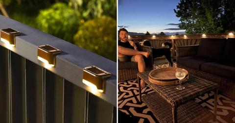 Customers share pictures of Solpex Solar Deck lights on Amazon (Cover Image Source: Amazon)