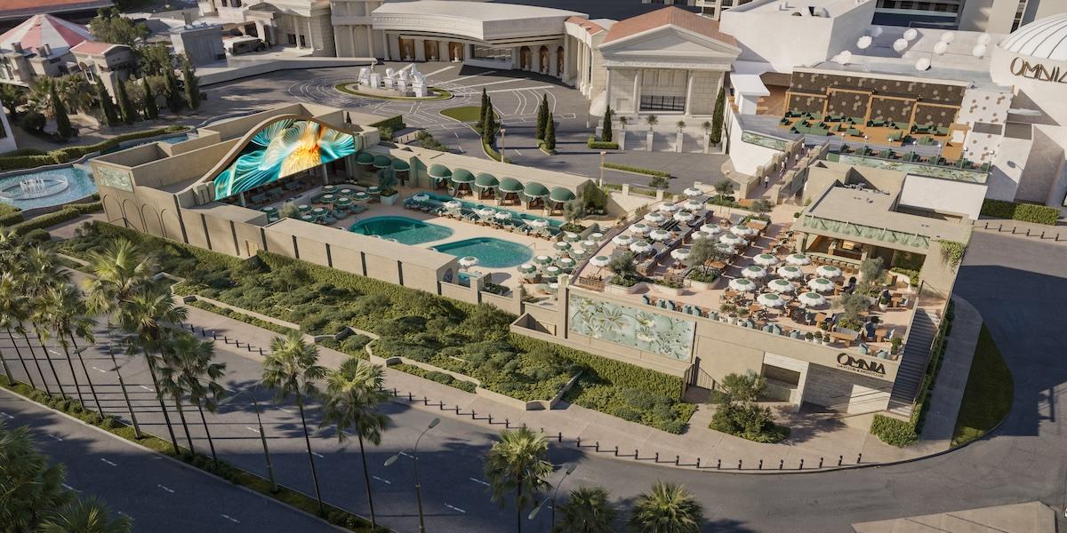 A New Las Vegas Dayclub Is Ditching the Plastic-Pool-Party Aesthetic for Natural Materials and Year-Round Use