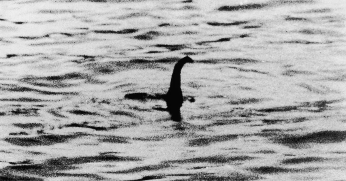 Famous picture of the Loch Ness Monster.