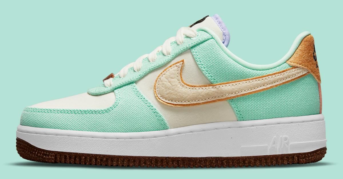 Meander elegant escalator Nike's Vegan Air Force 1s Use Animal-Free Leather Made From Pineapples