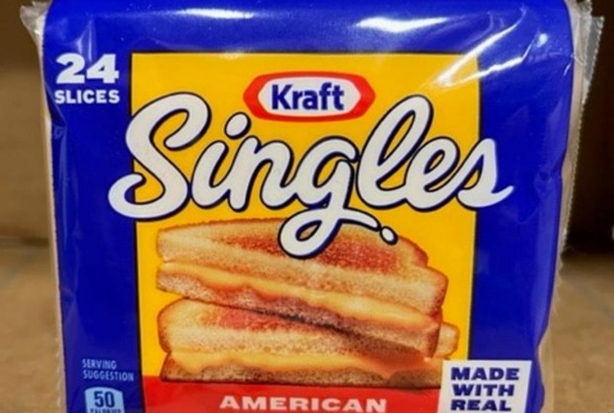 24-pack of Kraft Singles packaging