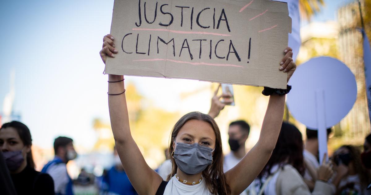 Climate Justice Protester – Compassion Fatigue