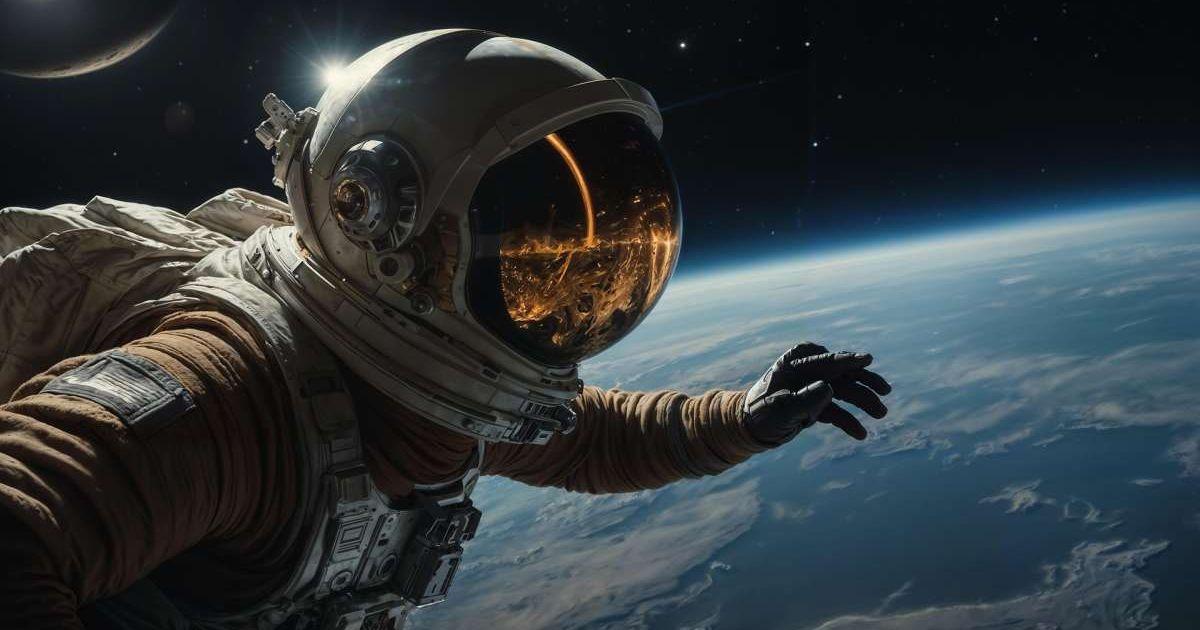 An astronaut staring at the emptiness of space. (Representative Cover Image Source: Pixabay | Frank_Rietsch)