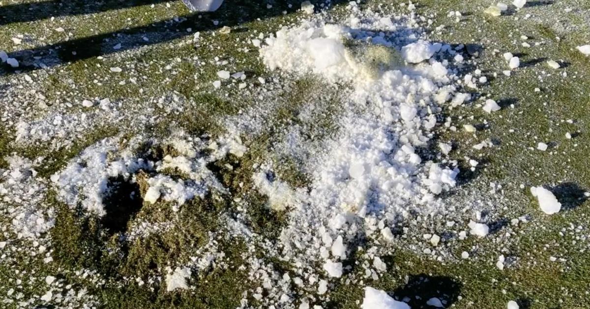 Megacryometeor Ball of Ice Falls From the Sky in Australia